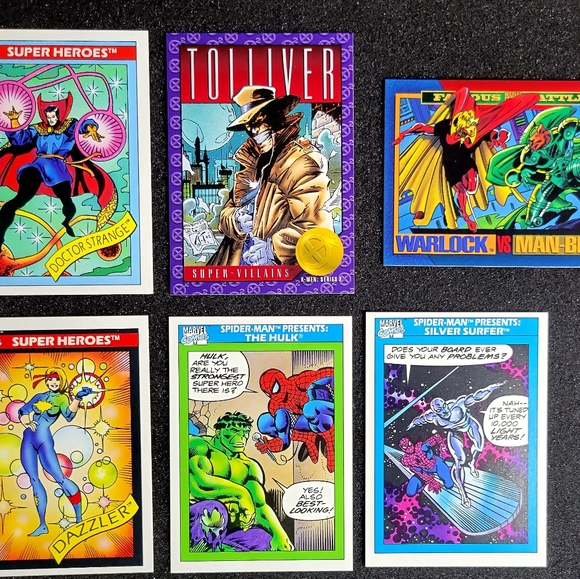 1990 Impel Marvel Nick Fury SGC 9 Mint + 15 + Marvel Cards 🚀🚀🔥🔥 - Picture 8 of 9